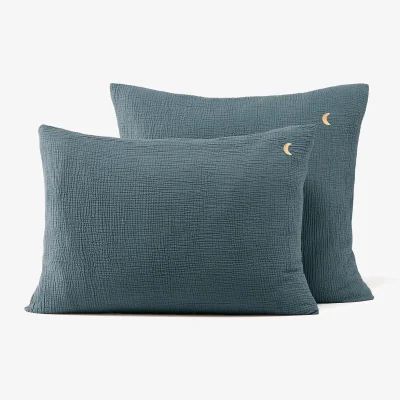 La Redoute Cuddly 100% Organic Cotton Muslin 200 Thread Count Pillowcase