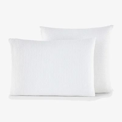 La Redoute Tifly Honeycomb Washed Cotton Pillowcase