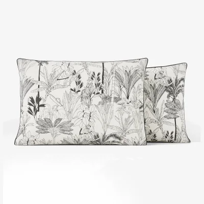 La Redoute Les Signatures - Palmeira Cotton Percale Pillowcase