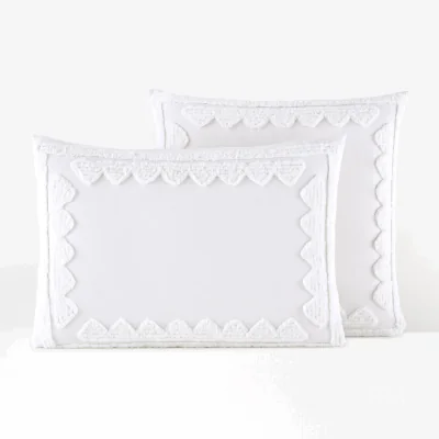 La Redoute Borneo Textured 100% Cotton Pillowcase