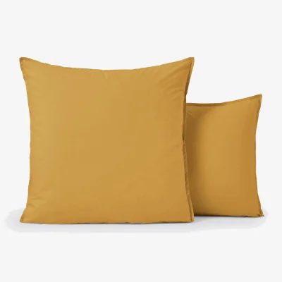 La Redoute Scenario Plain Cotton Percale Pillowcase