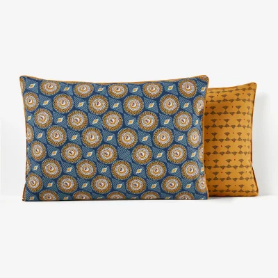 La Redoute Wax Graphic 100% Cotton Pillowcase