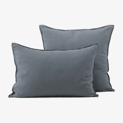 La Redoute Helm 100% Washed Hemp Pillowcase
