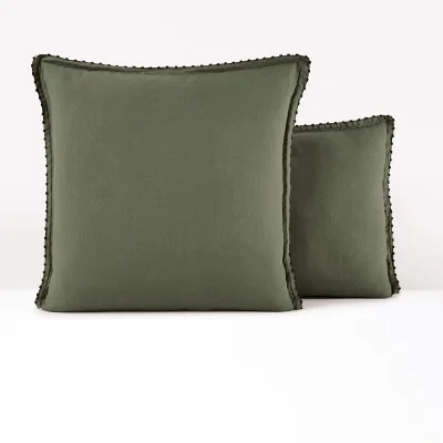 La Redoute Leone 100% Washed Linen Pillowcase