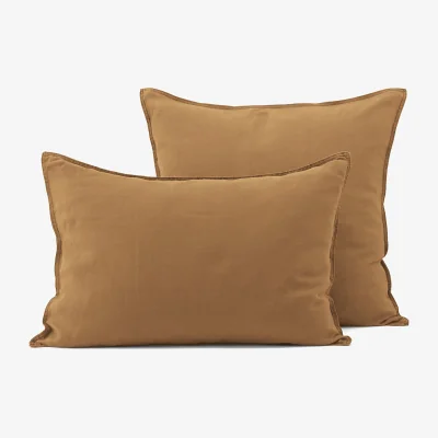 La Redoute Helm 100% Washed Hemp Pillowcase