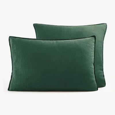 La Redoute Helm 100% Washed Hemp Pillowcase