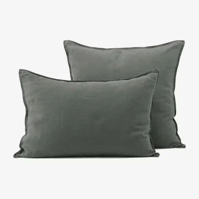 La Redoute Helm 100% Washed Hemp Pillowcase