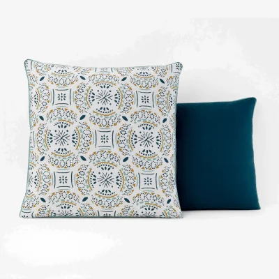 La Redoute Keyiah Floral 100% Cotton Pillowcase