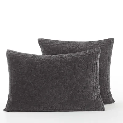 La Redoute Elton Cotton and Aged Linen Pillowcase