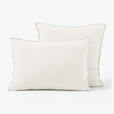 La Redoute Elina 100% Washed Linen Pillowcase