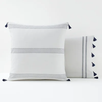 La Redoute Riad Striped 100% Cotton Pillowcase