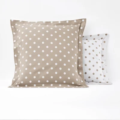 La Redoute Clarisse Polka Dot 100% Cotton Pillowcase