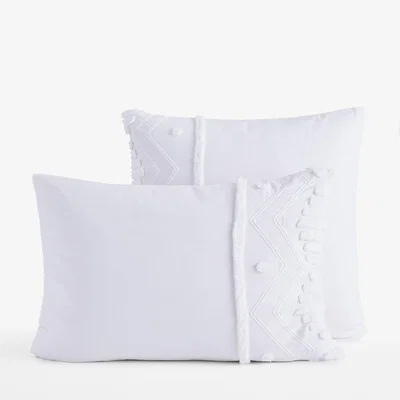 La Redoute Euppy Organic Cotton Textured Pillowcase