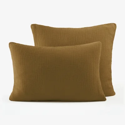 La Redoute Yafa 100% Organic Cotton Muslin 200 Thread Count Pillowcase