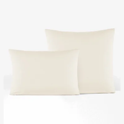 La Redoute Best Quality Plain 100% Cotton Percale 200 Thread Count Pillowcase