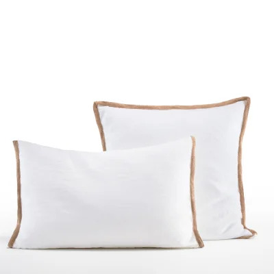 La Redoute Celini Textured Linen 300 Thread Count Pillowcase
