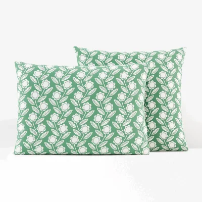La Redoute Alorie Sunflower 100% Cotton Pillowcase