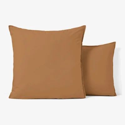 La Redoute Pillowcase in Plain Organic Cotton Percale