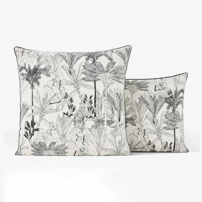 La Redoute Les Signatures - Palmeira Cotton Percale Pillowcase