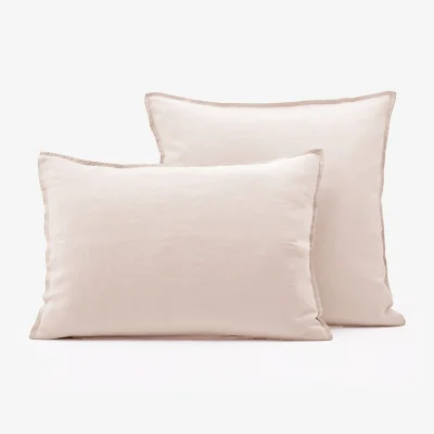 La Redoute Happylin 100% Washed European Linen Pillowcase