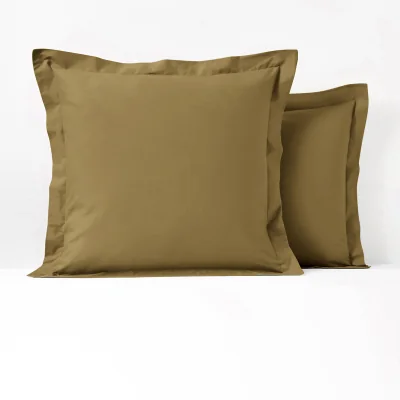 La Redoute Scenario Plain Flounce 100% Organic Cotton Pillowcase