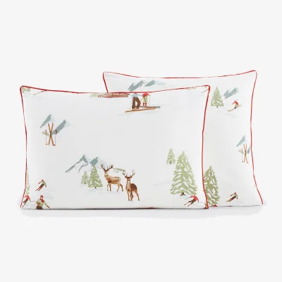 La Redoute St Moritz 100% Cotton Percale 200 Thread Count Pillowcase