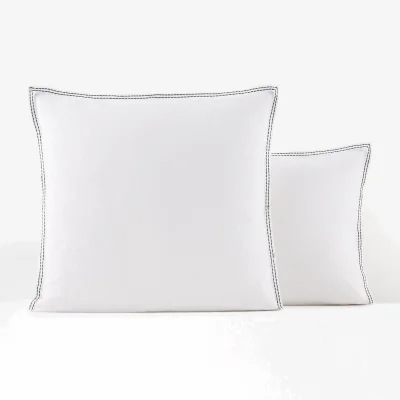 La Redoute Anya Embroidered 100% Cotton Voile 180 Thread Count Pillowcase