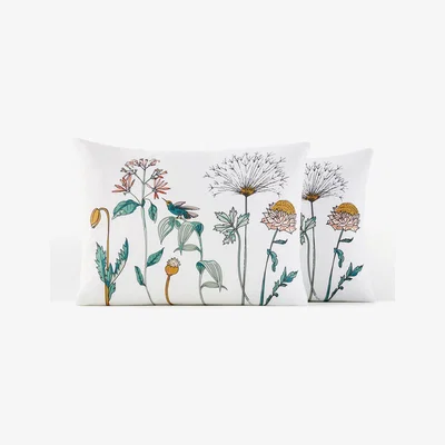 La Redoute Eden Garden Single Percale Pillowcase