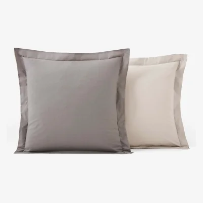 La Redoute Two-Tone Cotton Pillowcase