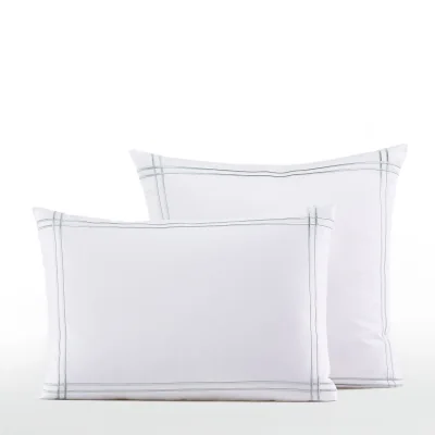 La Redoute Otella 100% Organic Cotton Satin 300 Thread Count Pillowcase