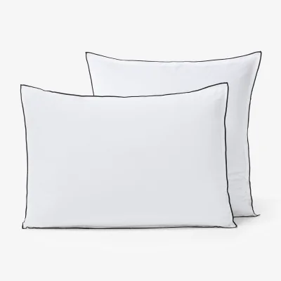 La Redoute 100% Organic Washed Cotton Muslin 400 Thread Count Pillowcase