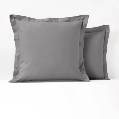 La Redoute Scenario Plain Flounce 100% Organic Cotton Pillowcase