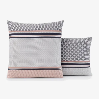 La Redoute Nayma Geometric 100% Cotton Pillowcase