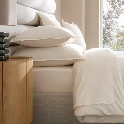 La Redoute Veneto Cotton Percale 300 Thread Count Pillowcase
