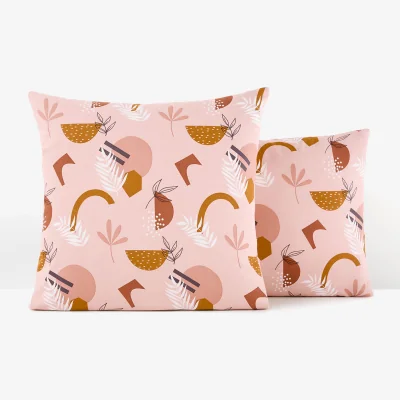 La Redoute Aurès Abstract 100% Cotton Pillowcase