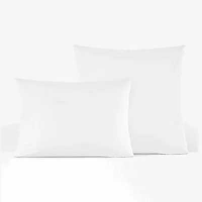 La Redoute Best Quality Plain 100% Cotton Percale 200 Thread Count Pillowcase
