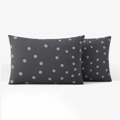 La Redoute Orianne Spotted 100% Cotton Pillowcase