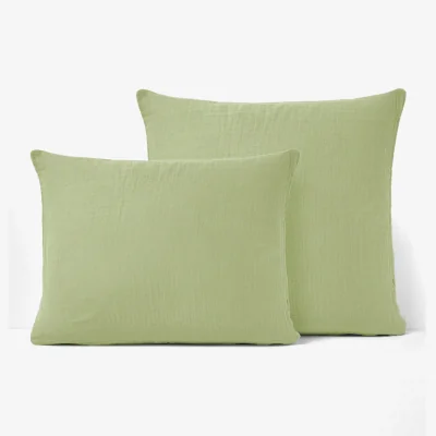 La Redoute Kumla Plain Cotton Muslin Pillowcase