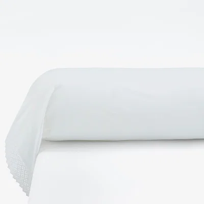La Redoute Dentelle Lace Cotton Bolster Case