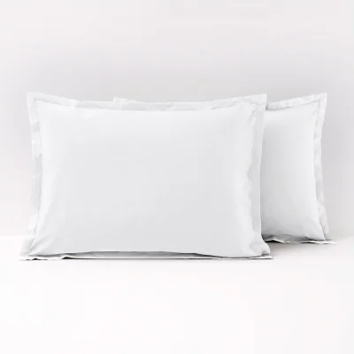 La Redoute 100% Cotton Percale 200 Thread Count Pillowcase