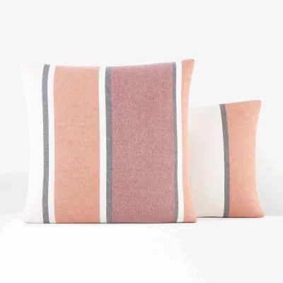 La Redoute Tolede Striped Cotton Pillowcase