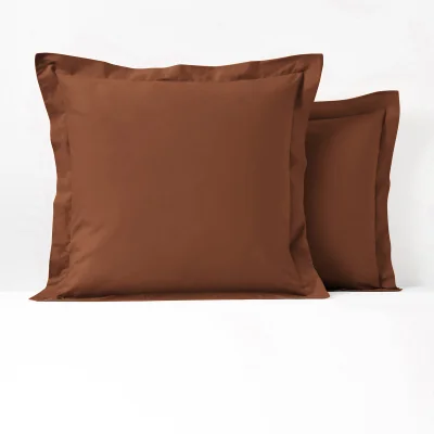 La Redoute Scenario Plain Flounce 100% Organic Cotton Pillowcase