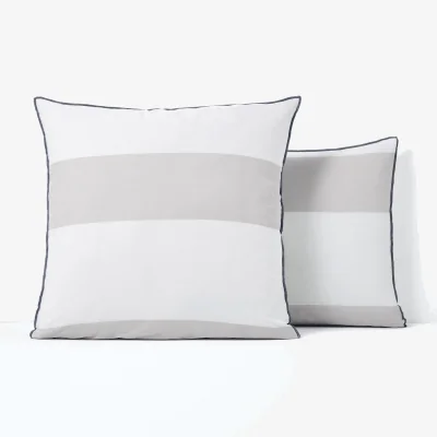 La Redoute Yacht Striped 100% Cotton Pillowcase