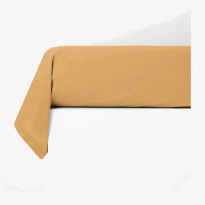 La Redoute Best Quality Plain 100% Cotton Percale 200 Thread Count Bolster Pillowcase