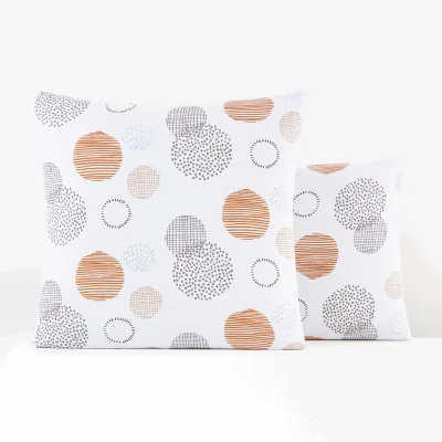 La Redoute Fira Spotted 100% Cotton Pillowcase