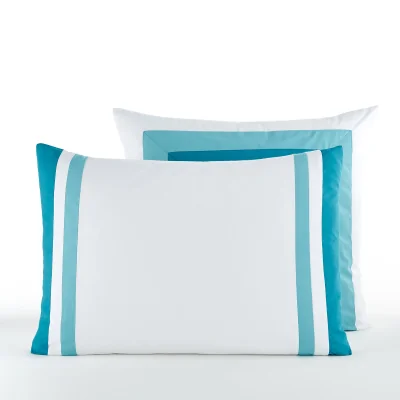 La Redoute Fraicheur 100% Organic Cotton Percale 200 Thread Count Pillowcase