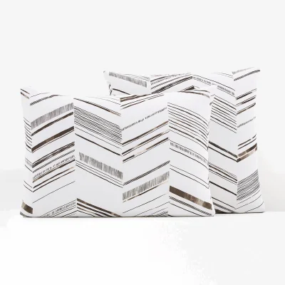 La Redoute Tanessie Herringbone 100% Cotton Pillowcase