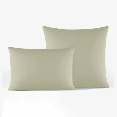 La Redoute Best Quality Plain 100% Cotton Percale 200 Thread Count Pillowcase