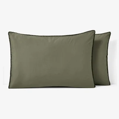 La Redoute Les Signatures - Merida Washed Cotton Pillowcase