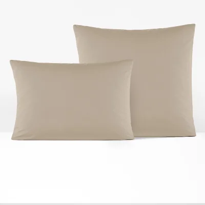 La Redoute Best Quality Plain 100% Cotton Percale 200 Thread Count Pillowcase